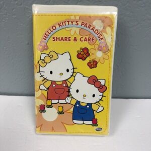 Hello Kittys Paradise - Vol. 3: Share and Care (VHS, 2003)